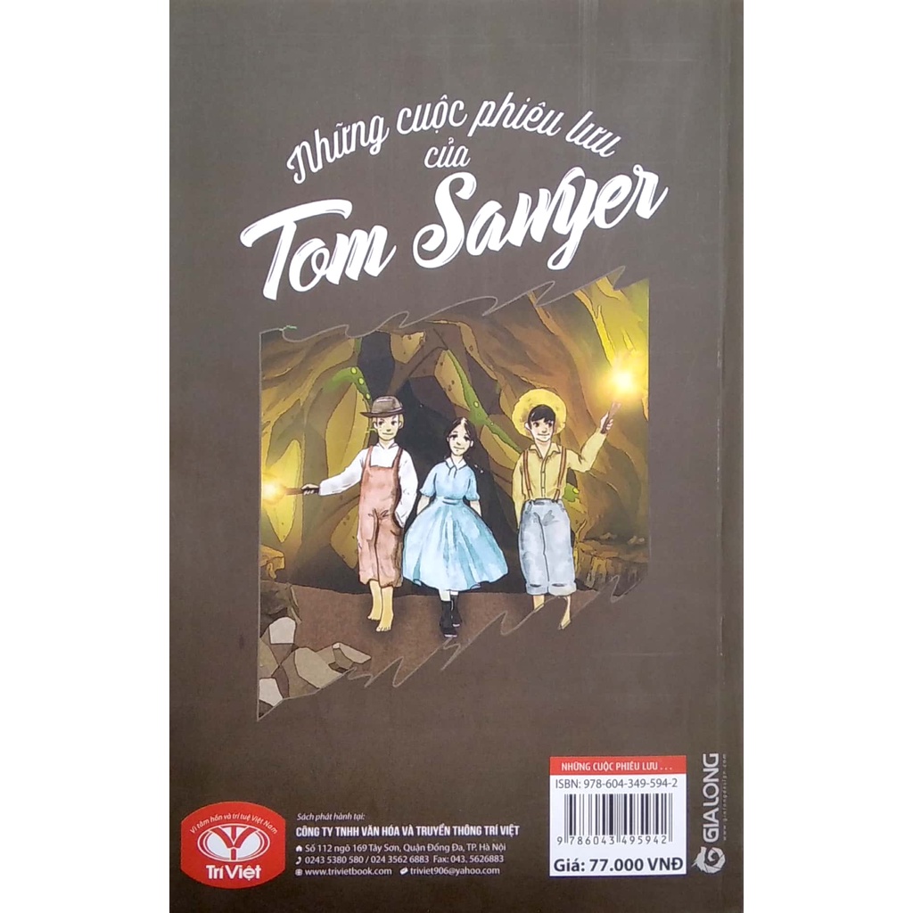Sách Những Cuộc Phiêu Lưu Của Tom Sawyer (Tái Bản 2022)
