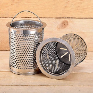 Lọc rác chậu rửa chén loại dài 9cm x đường kính 7,5cm, rổ lọc rác chậu rửa, không rỉ sét