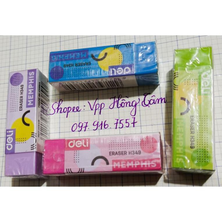 Combo 3v Tẩy chì, tẩy màu dài Deli H349