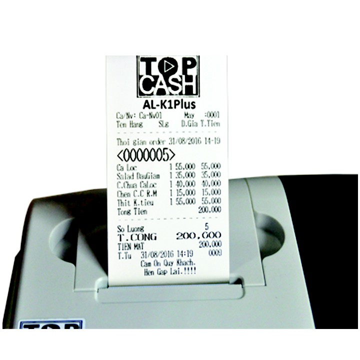 Bộ máy tính tiền in hóa đơn TOPCASH AL-K1Plus có sẵn phần mềm bán hàng 25 năm + máy in + két tiền - Hàng chính hãn | BigBuy360 - bigbuy360.vn
