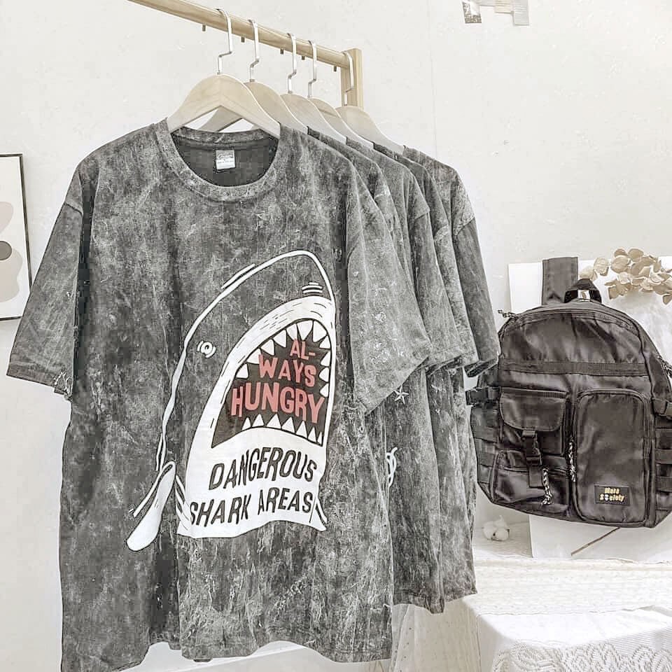 [CHEAPY] Áo loang thái hot hit sẵn kho - Áo thun loang tay lỡ phom rộng dáng suông họa tiết hoạt hình hot trend | BigBuy360 - bigbuy360.vn