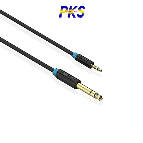 Cáp Chuyển Đổi Jack 3.5mm Sang 6.5mm độ dài 2m, 3m, 5m chính hãng Vention