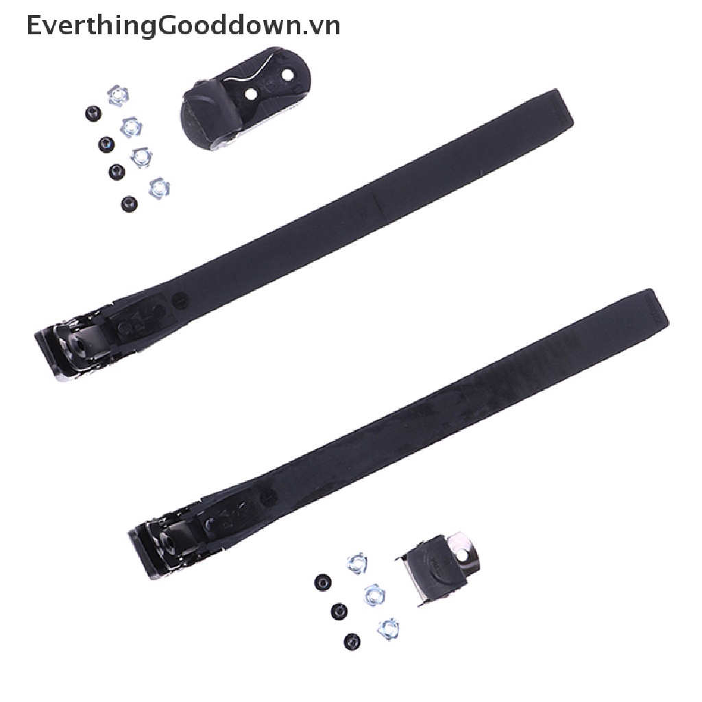 Bộ 2 Dây Đai Khóa Giày Trượt Bằng Nhựa PP Inline Kèm Đai Ốc Kẹp Tiện Dụng