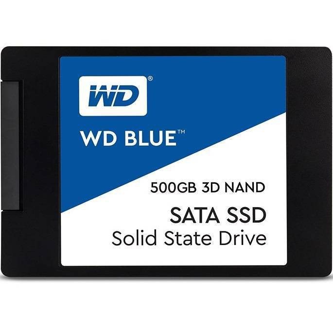 Ổ Cứng SSD WD Blue 3D NAND 500GB WDS500G2B0A (2.5 inch) - Hàng Chính Hãng (BH 5 năm) | BigBuy360 - bigbuy360.vn