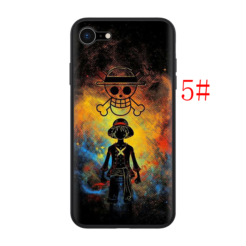 Ốp điện thoại silicone TPU mềm in logo One Piece W147 cho iPhone 8 7 6S 6 Plus 5 5S SE 2016 2020