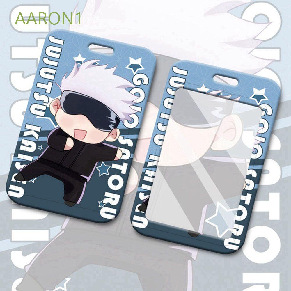 Aaron1 Vỏ Bọc Thẻ Hình Anime Nhật Bản Demon Slayer Jujutsu Kaisen Dễ Thương Làm Quà Tặng
