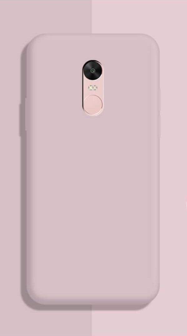 Ốp điện thoại silicone mềm màu trơn chống sốc cho Xiaomi Redmi Note 4x