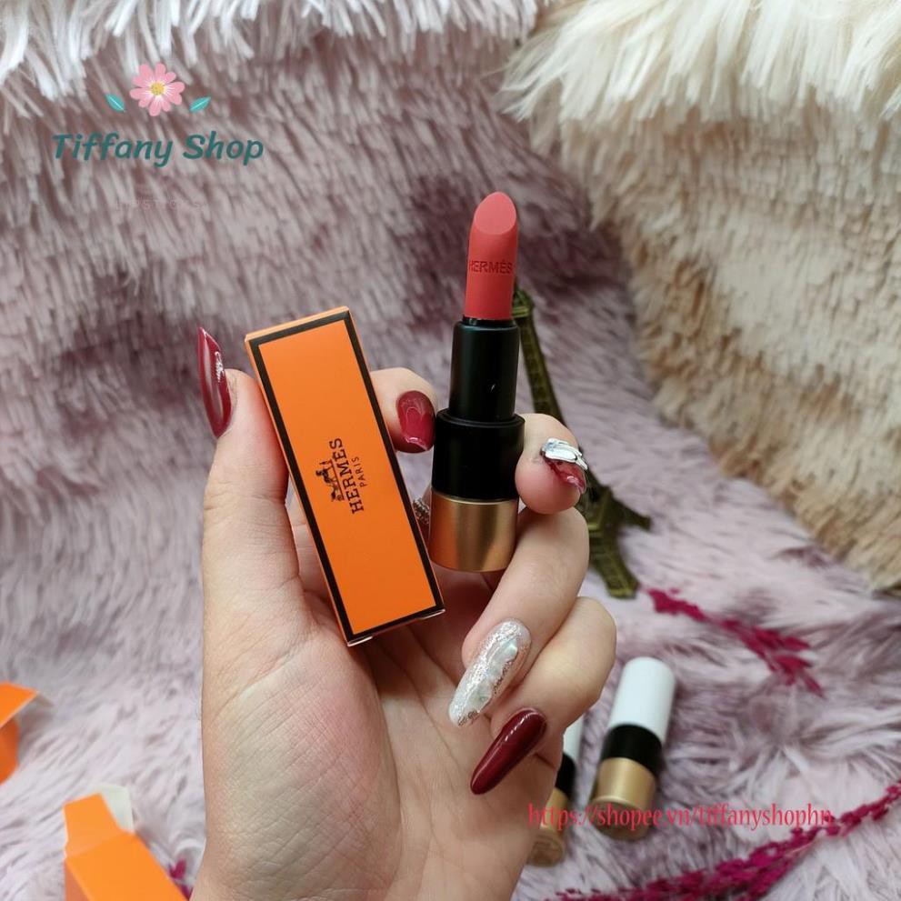 Son Hermes Satin Lipstick minisize 1.2g thiết kế biểu tượng siêu sang chảnh với bờ môi mềm mại bền màu | BigBuy360 - bigbuy360.vn