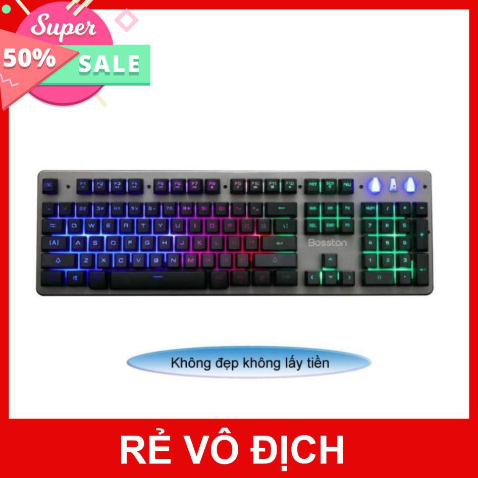 Bàn phím giả cơ đỉnh cao chuyên game Bosston R600  (KB cao cấp cực êm)