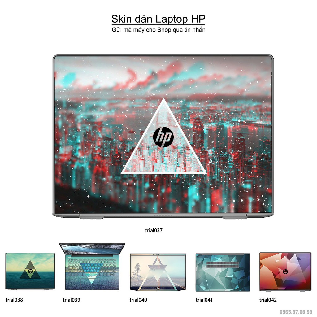 Skin dán Laptop HP in hình Đa giác _nhiều mẫu 7 (inbox mã máy cho Shop)