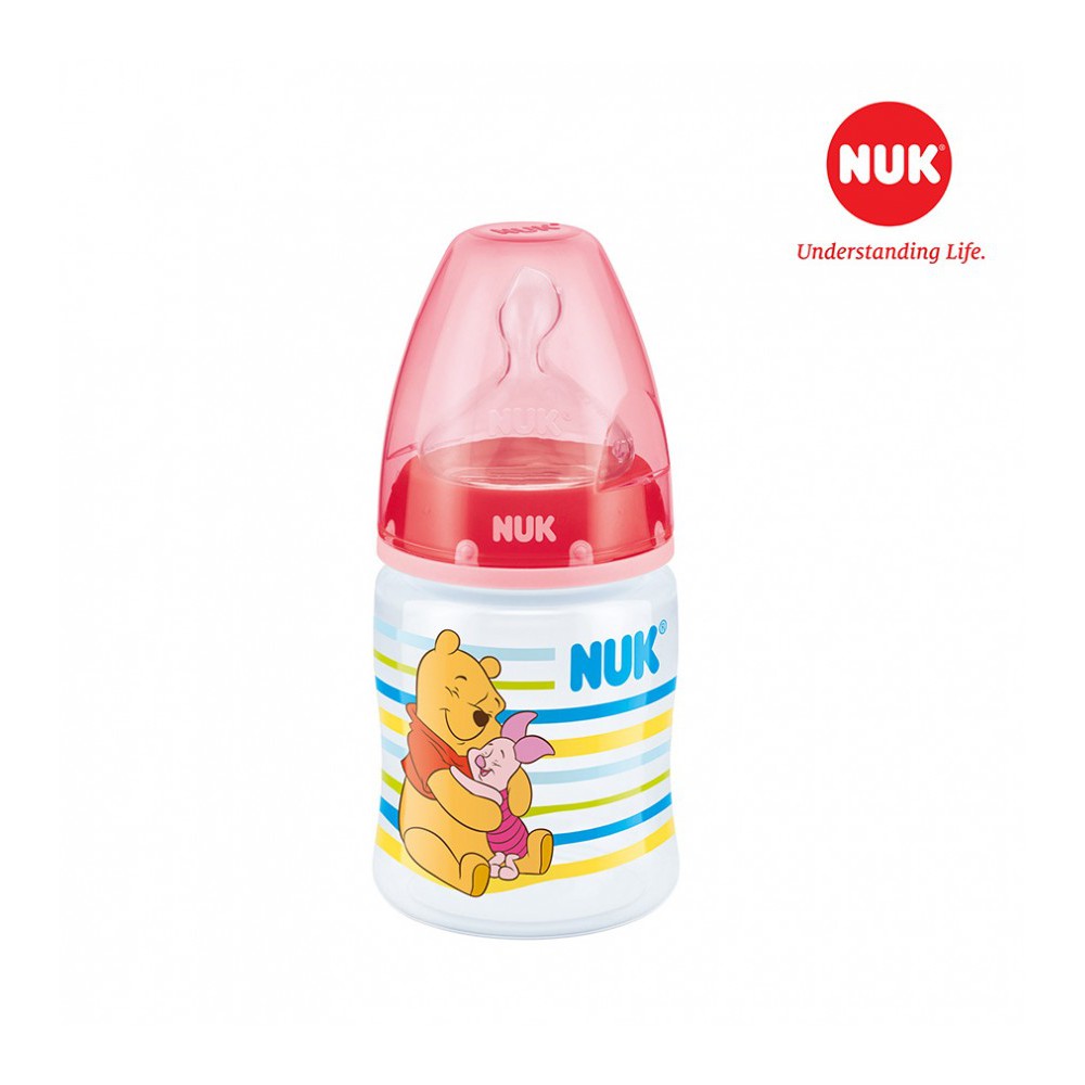 { BB223 } BÌNH SỮA NUK PREMIUM CHOICE+ NHỰA PP 150ML NÚM TI S1 - M (DISNEY) ( MKBLN )