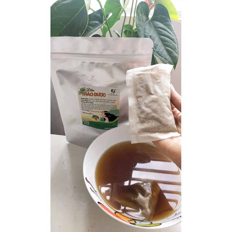 Túi Lọc Bồ Kết Thảo Dược Gội Đầu giảm gàu, giúp mọc tóc nhanh và mọc dầy, giảm rụng tóc