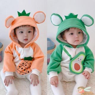 Trang phục mặc toàn khân khổ dày có mũ trùm thời trang sành điệu cho bé trai và gái