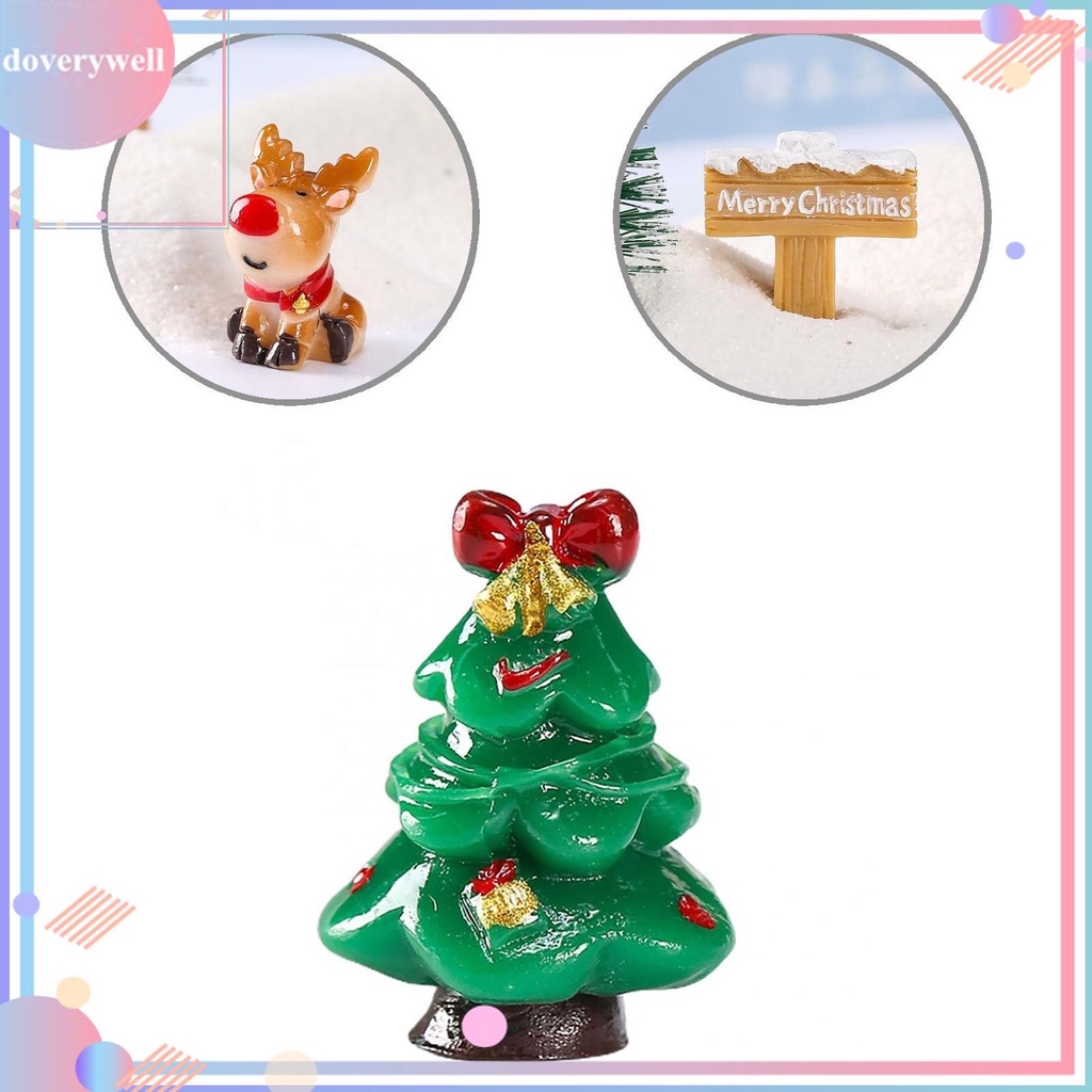 Mô hình ông già Noel mini trang trí tiểu cảnh