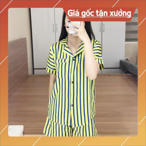 [FREESHIP-HÀNG THIẾT KẾ] Bộ pijama lụa cao cấp cộc tay full size