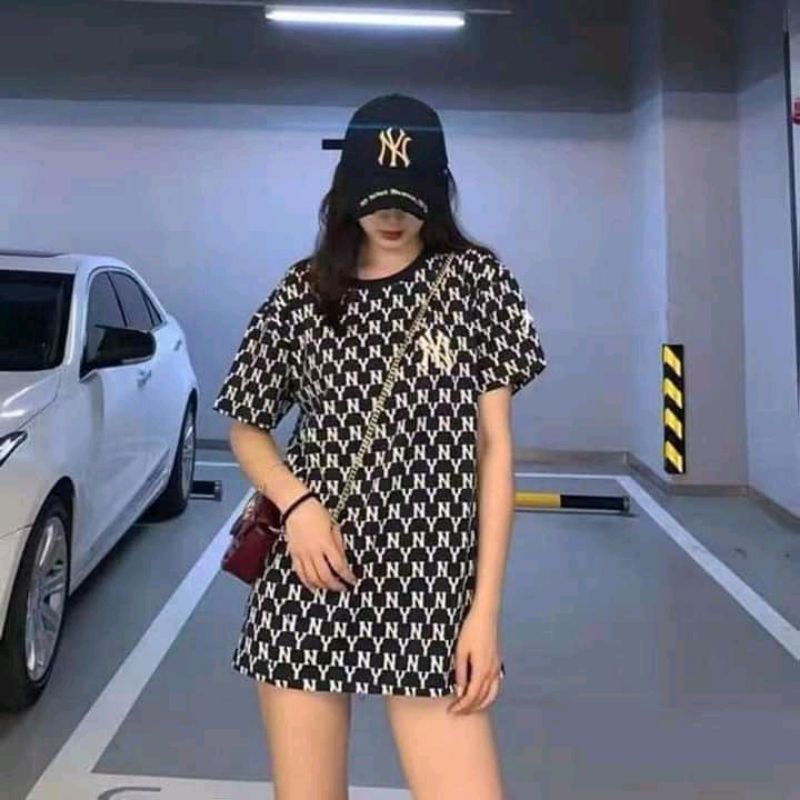 [Rẻ Vô Địch] Áo cotton tay lỡ Unisex -- Áo N...Y | BigBuy360 - bigbuy360.vn