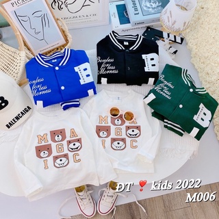 Set 3ct chữ B bé trai