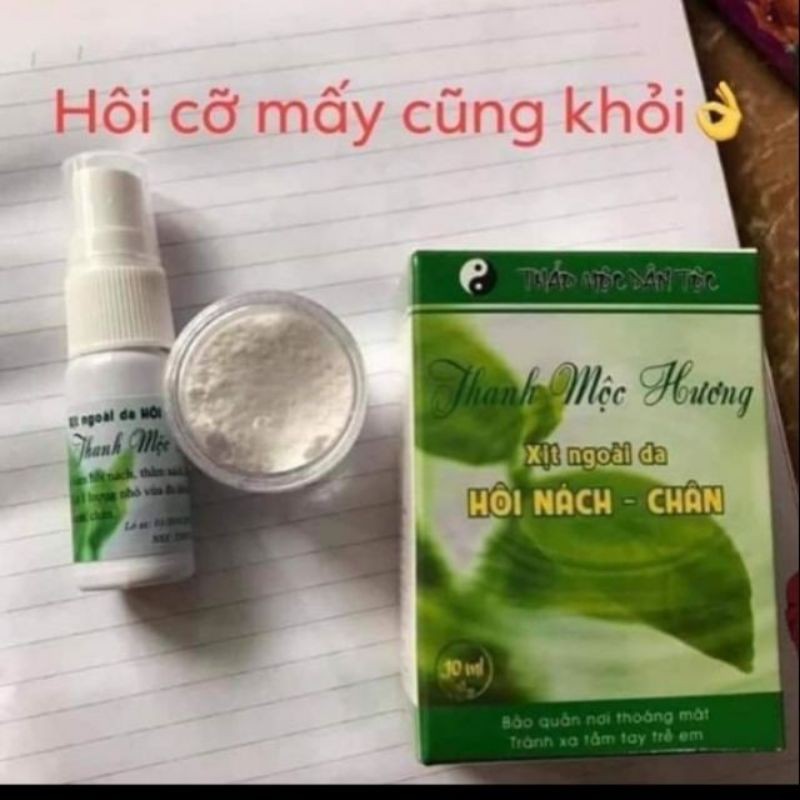 Hôi nách. hôi chân. Thanh _mộc_huong