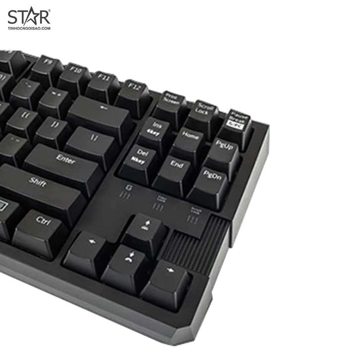 Bàn Phím Cơ Asus M801 Led Gaming Kailh Red Switch TKL (Đen)