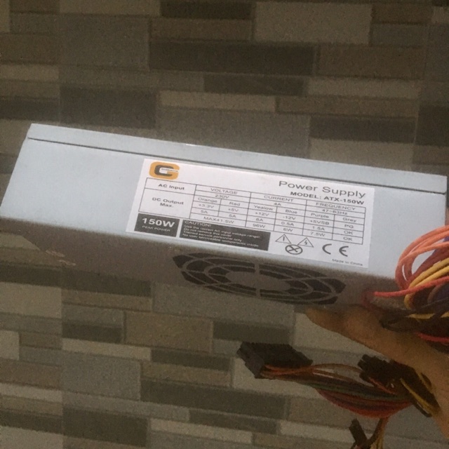 Nguồn mini bóc máy kích thước 18x9x5 cm