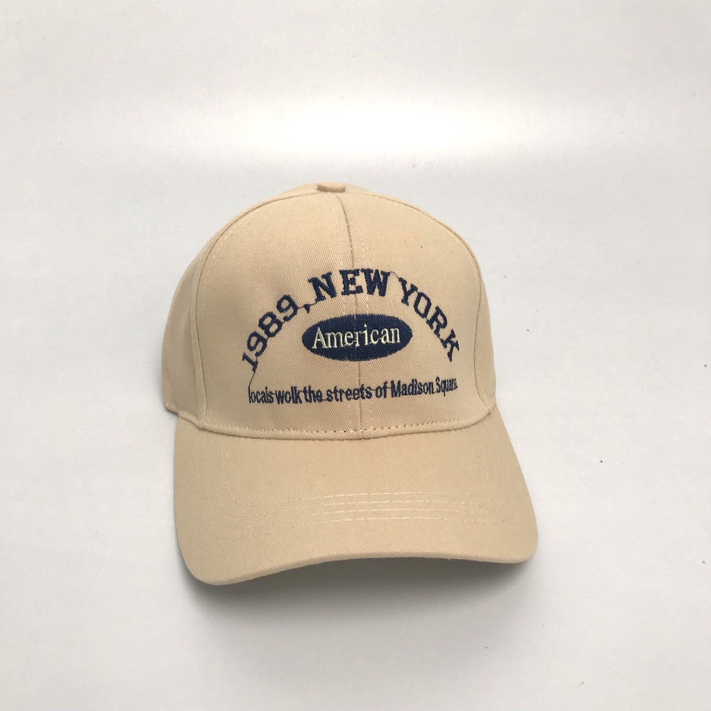 Nón Mũ Lưỡi Trai 1989 NEWYORK Nam Nữ Ulzzang Unisex BOM HOUSE