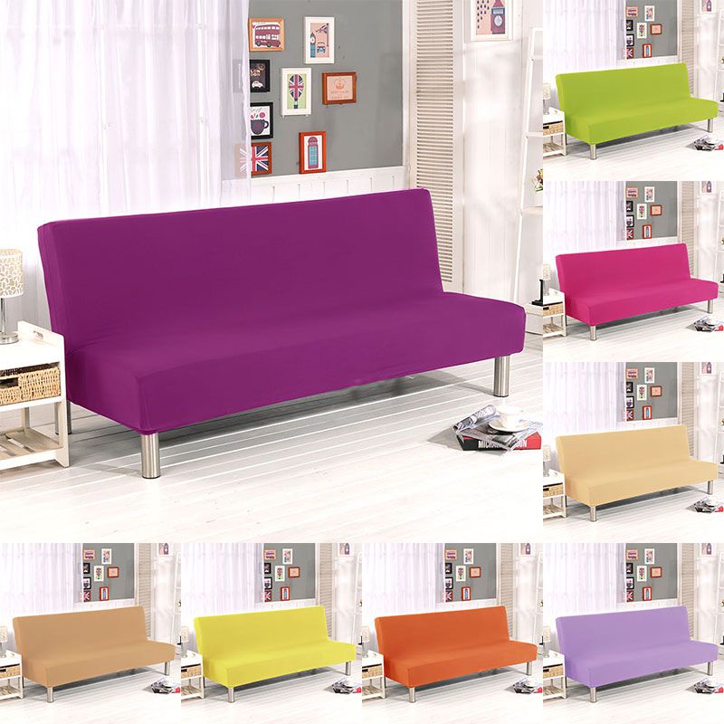 Vỏ Bọc Ghế Sofa Màu Trơn Co Giãn Thay Thế