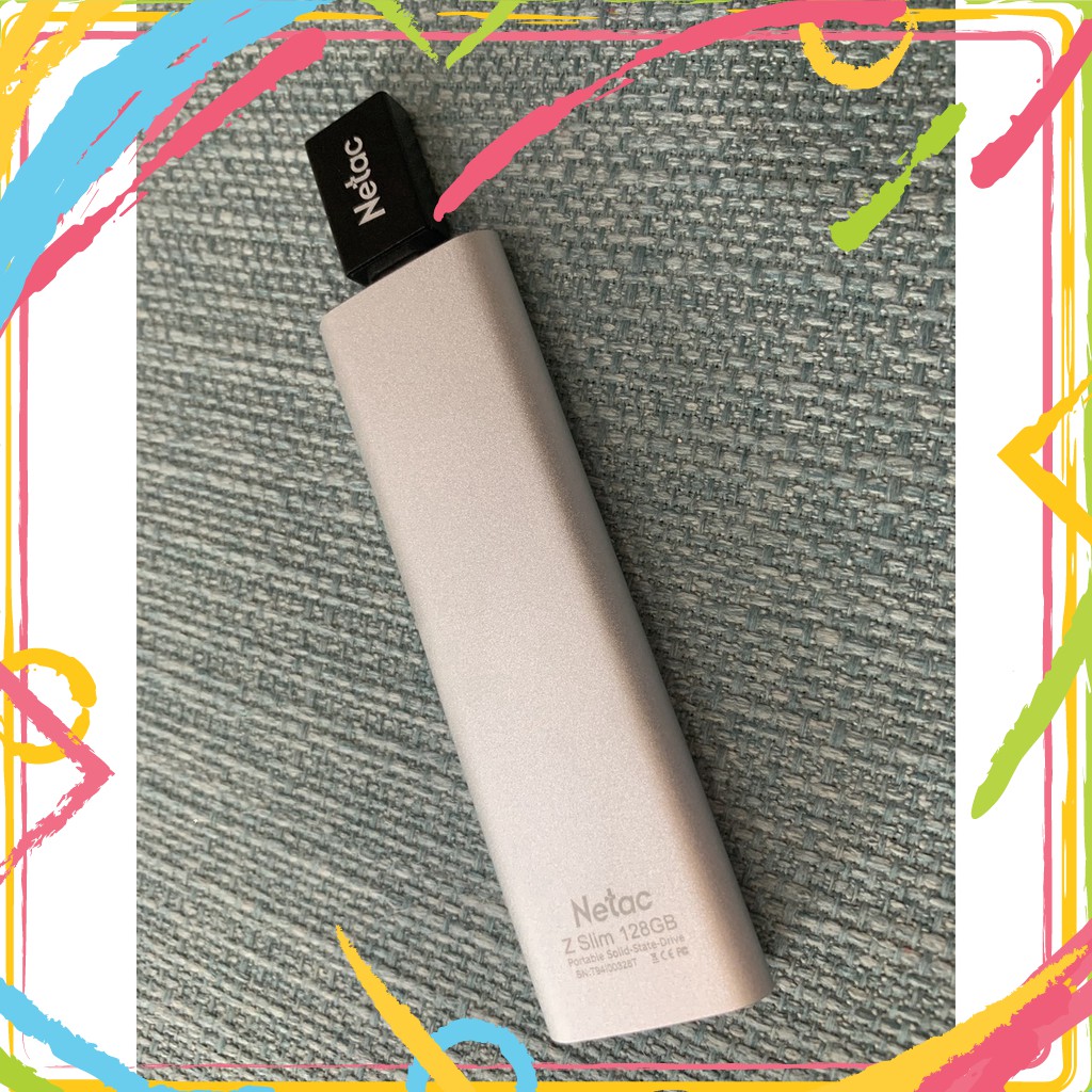 EW6 TYDB Ổ Cứng Di Động SSD (M2) 128GB NETAC ZSlim Type-C 44 EW | BigBuy360 - bigbuy360.vn