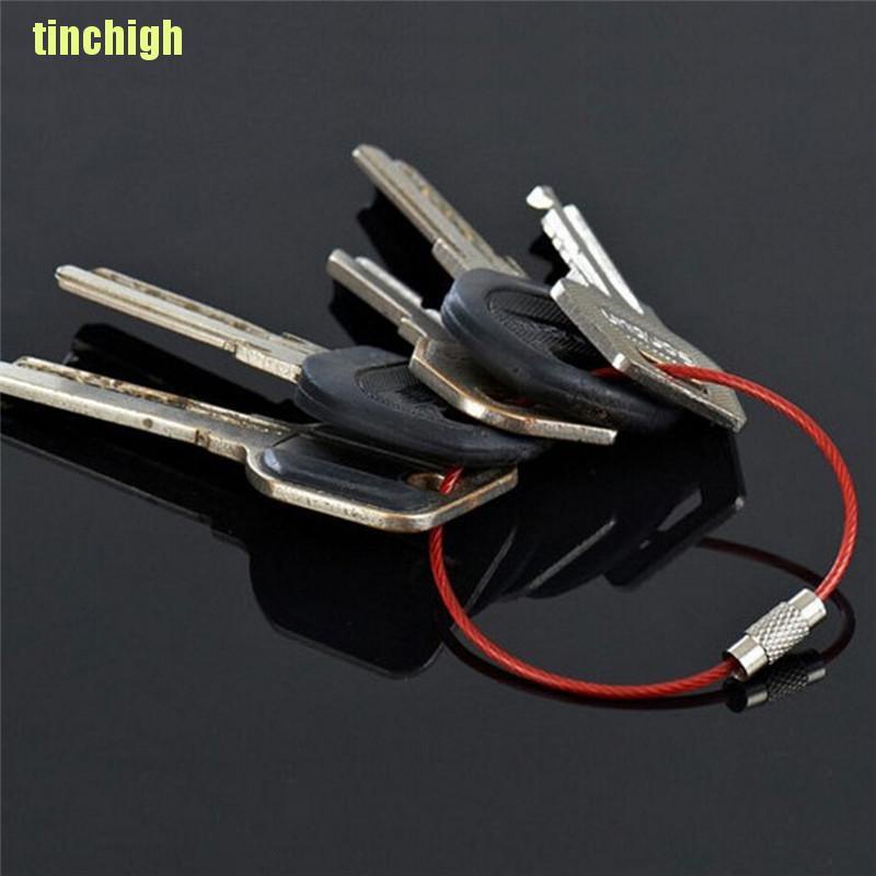 Set 5 Móc Khóa Inox Tiện Lợi Cho Các Hoạt Động Ngoài Trời