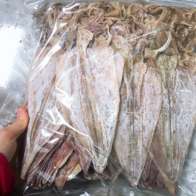 combo cá bò khô+ mực khô size 20 con/kg