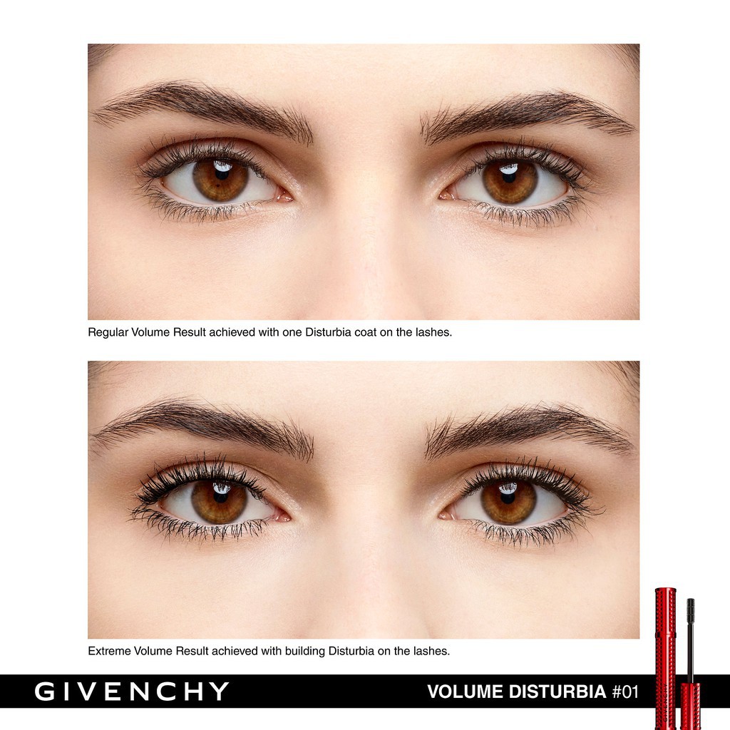Sẵn) Chải mi Givenchy Le Makeup Volume Disturbia Mascara in 01 Black |  Shopee Việt Nam