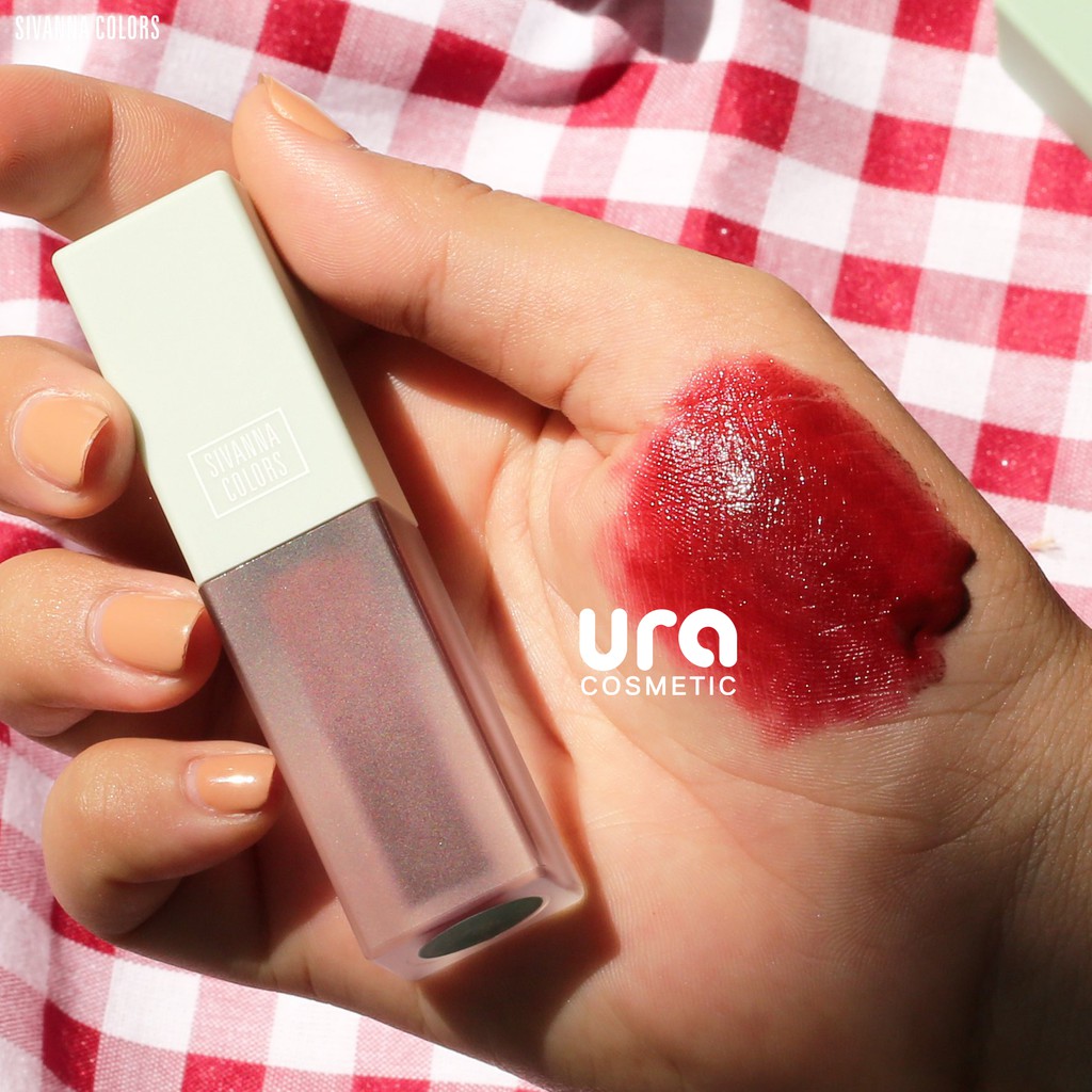 Son siêu lì mịn môi Sivanna Orchid Love Matte Lip mini tách sét