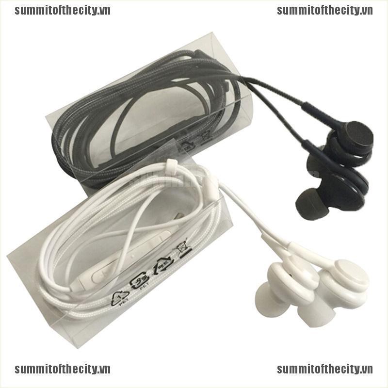 1 Tai Nghe Nhét Tai Jack 3.5mm S8 Có Micro Và Điều Khiển Từ Xa Tiện Dụng