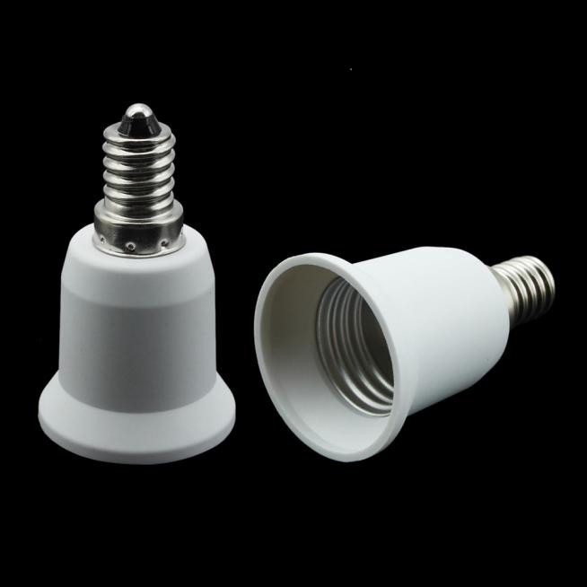 Đuôi chuyển đổi bóng đèn E14 sang E27