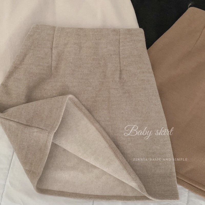 [Mã FADIRECT20 giảm 20K đơn 150K] Chân váy dạ trơn co giãn/Baby skirt | BigBuy360 - bigbuy360.vn