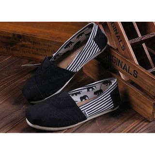 Mẫu Toms Sọc đen Classic