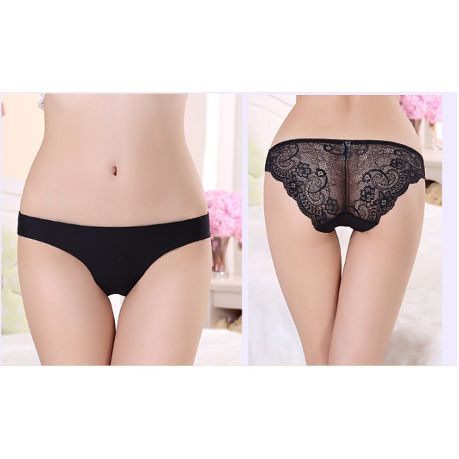 [Mã WARN10 giảm 10k đơn 99k] Quần lụa phối ren cạp thấp | BigBuy360 - bigbuy360.vn