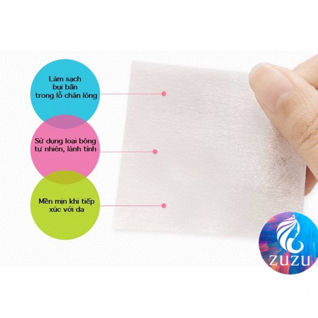 Bông tẩy trang Bioaqua 100% cotton không gây kích ứng chà sát da mềm mịn giảm thiểu tình trạng xơ bông ZUZU