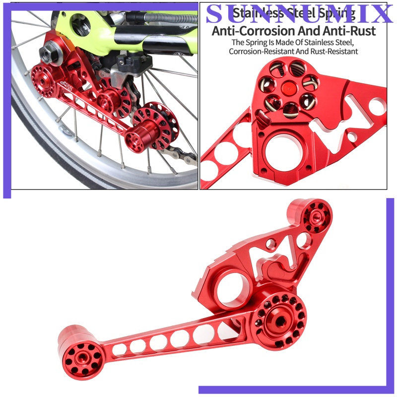 Lightweight Folding Bike Chain Guide Anti-drop Single-Disc 2/6 Speed Chain Protector Fit for Brompton