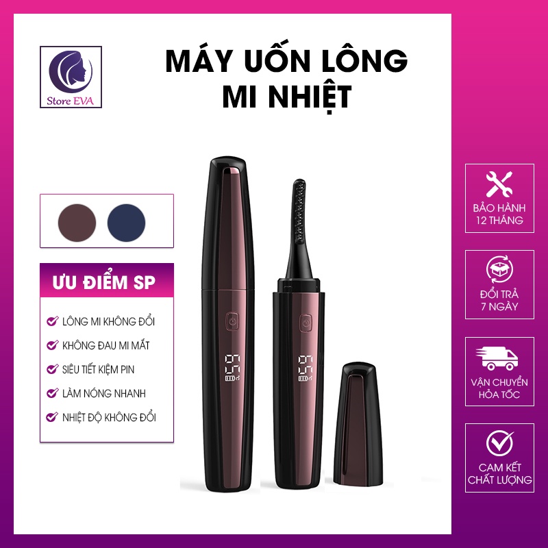 Máy Uốn Cong Lông Mi Tự Nhiên Bằng Nhiệt Thông Minh Chuyên Nghiệp Chất Lượng Cao StoreEva