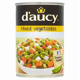 Rau củ hỗn hợp Mixed Vegetables D'aucy 400g