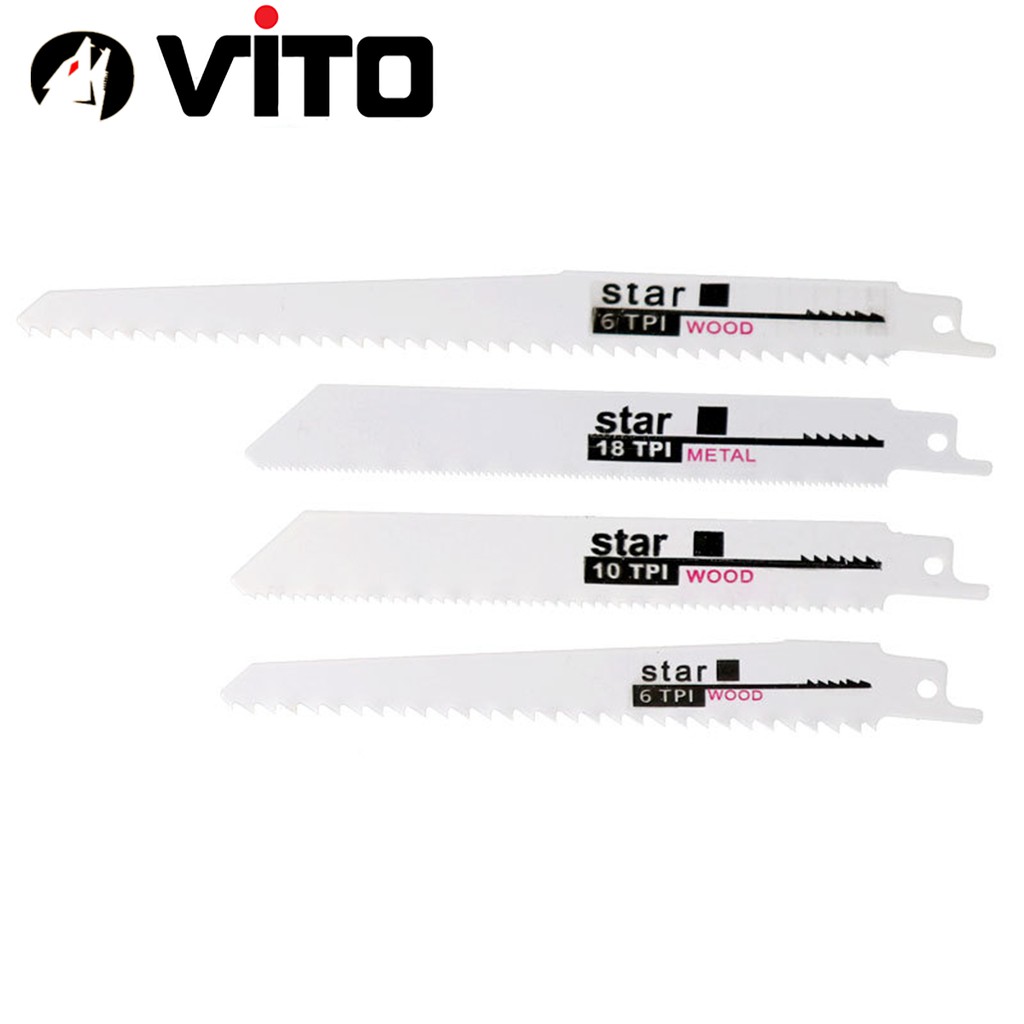 Bộ 10 Lưỡi Cưa Kiếm Đa Năng Cho Gỗ Và Kim Loại