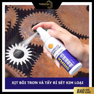 Dung dịch tẩy rỉ sét, bôi trơn máy móc vật dụng kim loại trong nhà dung tích 100ml