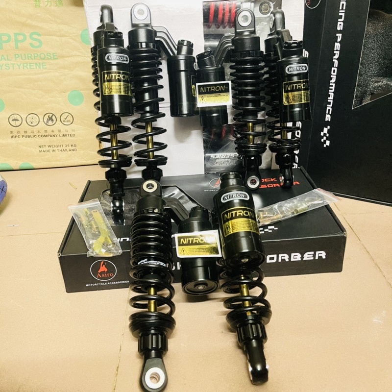 phuộc nitron bình dầu gắn xe sirius taurus max cub