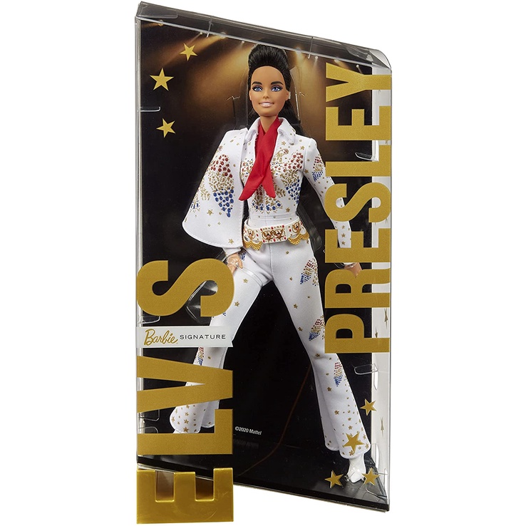 MỚI Búp Bê Barbie Signature Kỉ Niệm Elvis Presley 2021