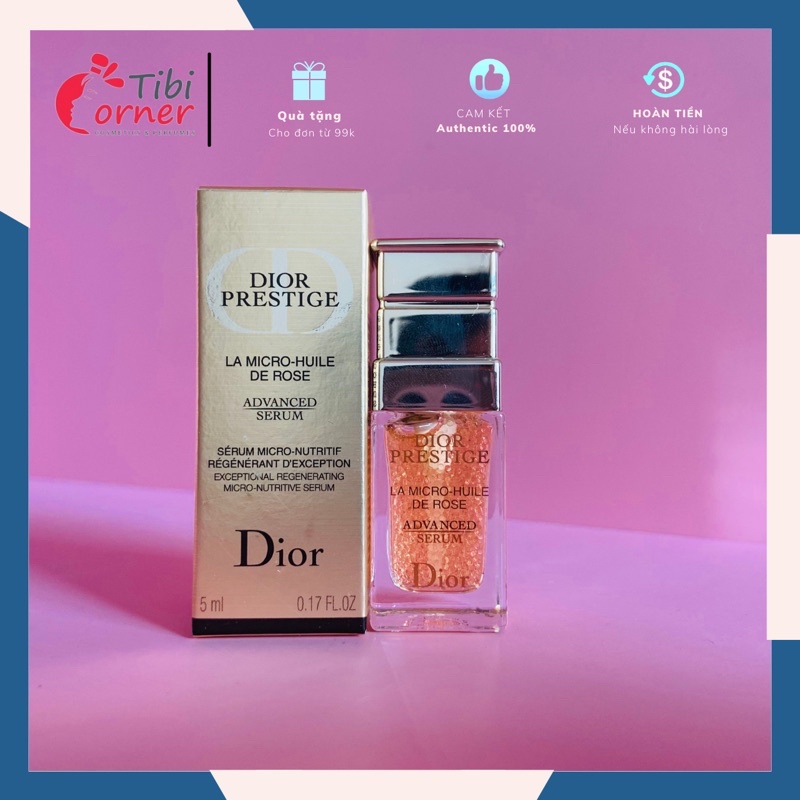 o D.i.o.R Prestige La Micro Huile De Rose 5ml