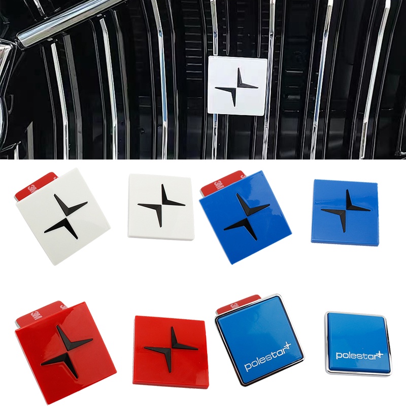 1 ❤ Miếng Dán Trang Trí Thân Xe Hơi volvo Bằng Abs Họa Tiết Ngôi Sao Trung Hoa