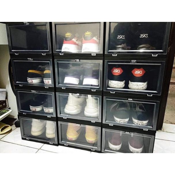 10 hộp đựng giày Sneaker box nhựa Việt Nhật