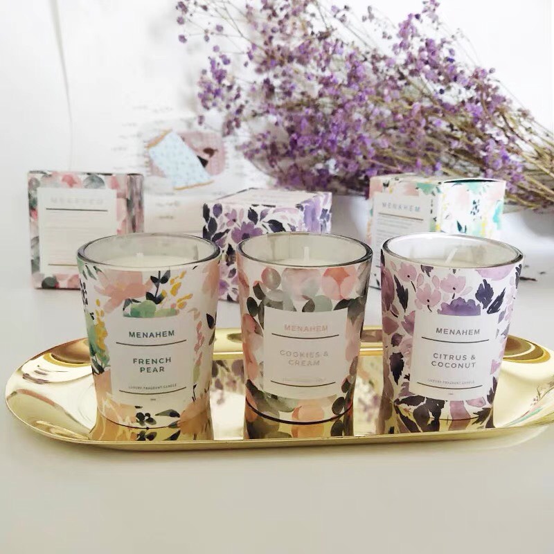 Nến Thơm Thư Giãn Không Khói Menahem Luxury Fragrant Candle