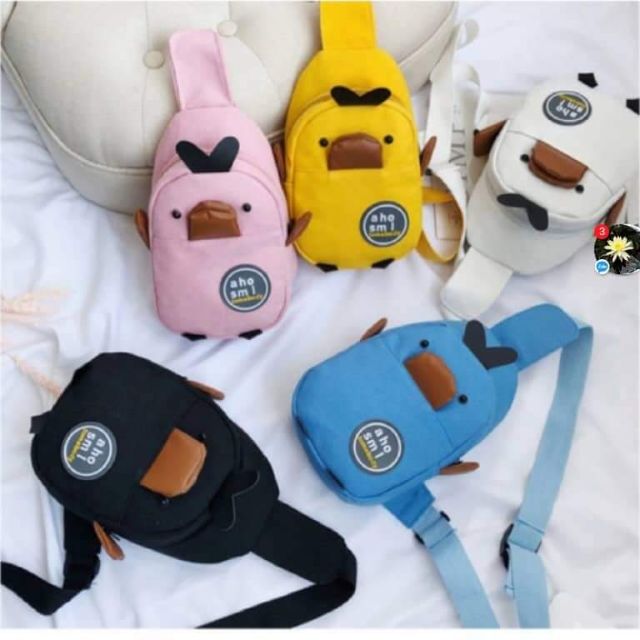 Chéo vịt vải bố cute