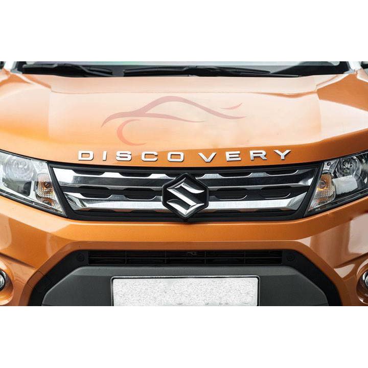 Decal Tem Chữ Discovery 3D Dán Trang Trí Ô Tô